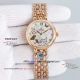 Best replica Omega De Ville pearl shell face rose gold diamond bezel ladies watch (6)_th.jpg